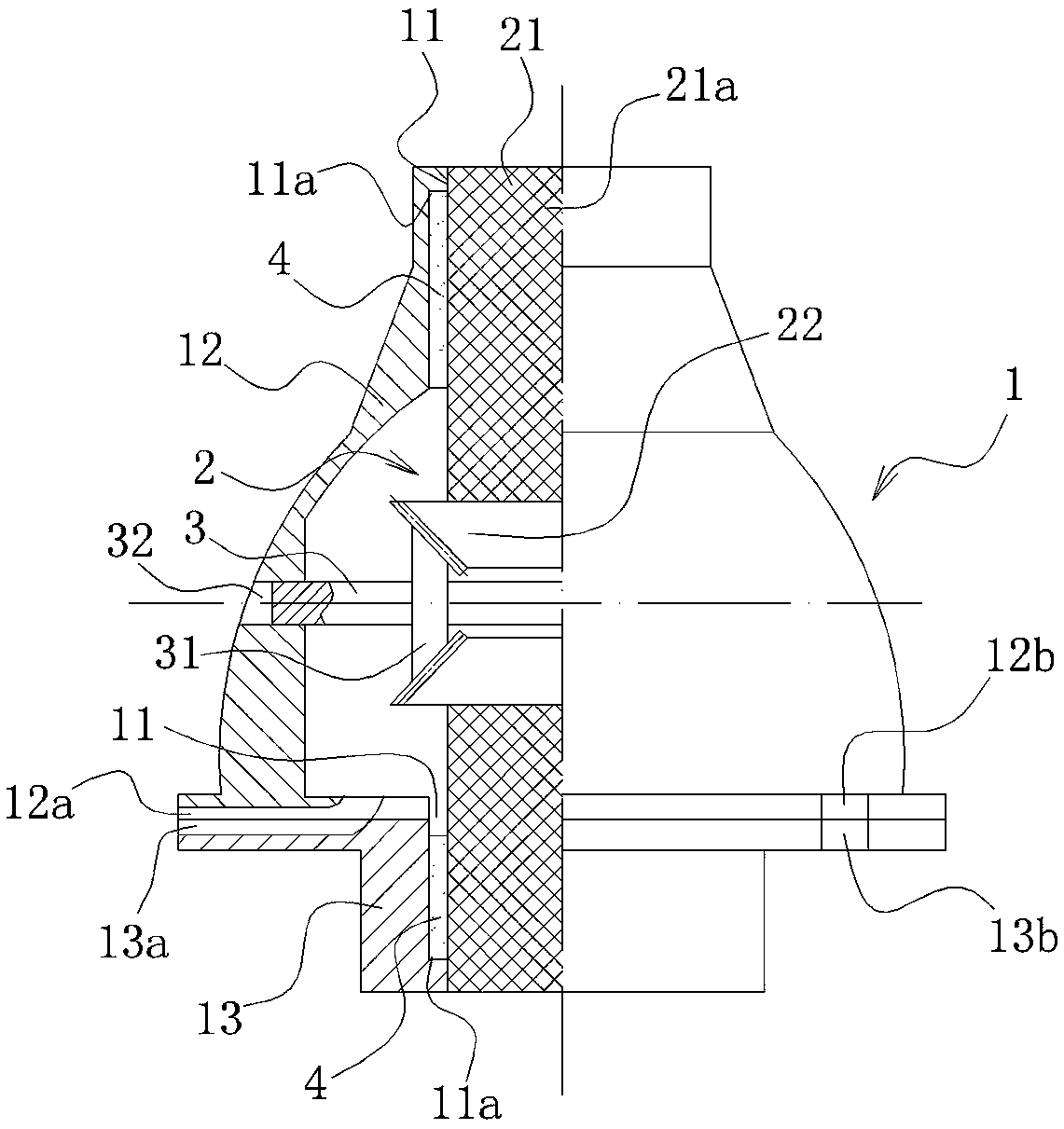 Differential assembly with self-lubricating function