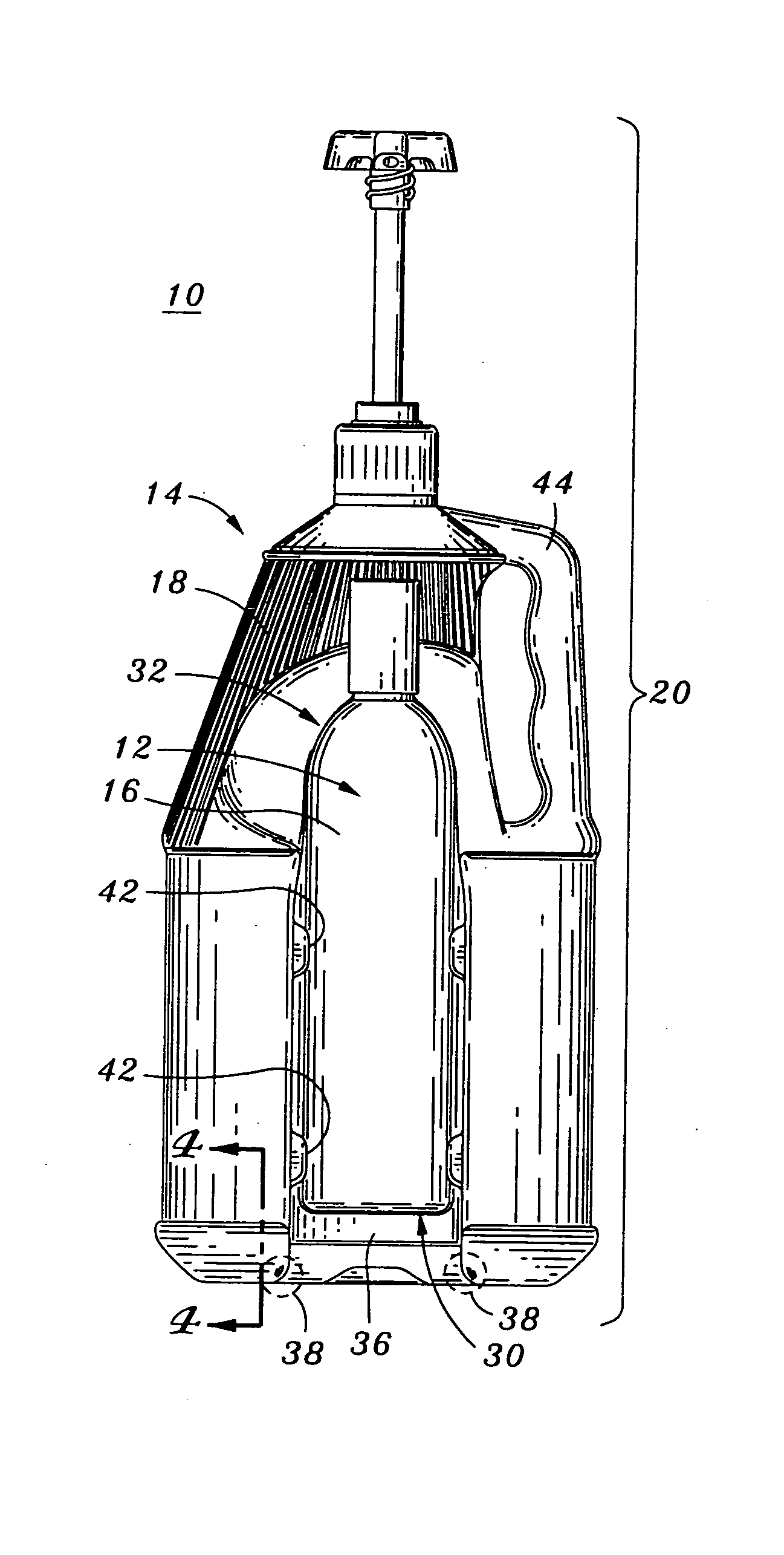 Dual container system and method of manufacturing the same