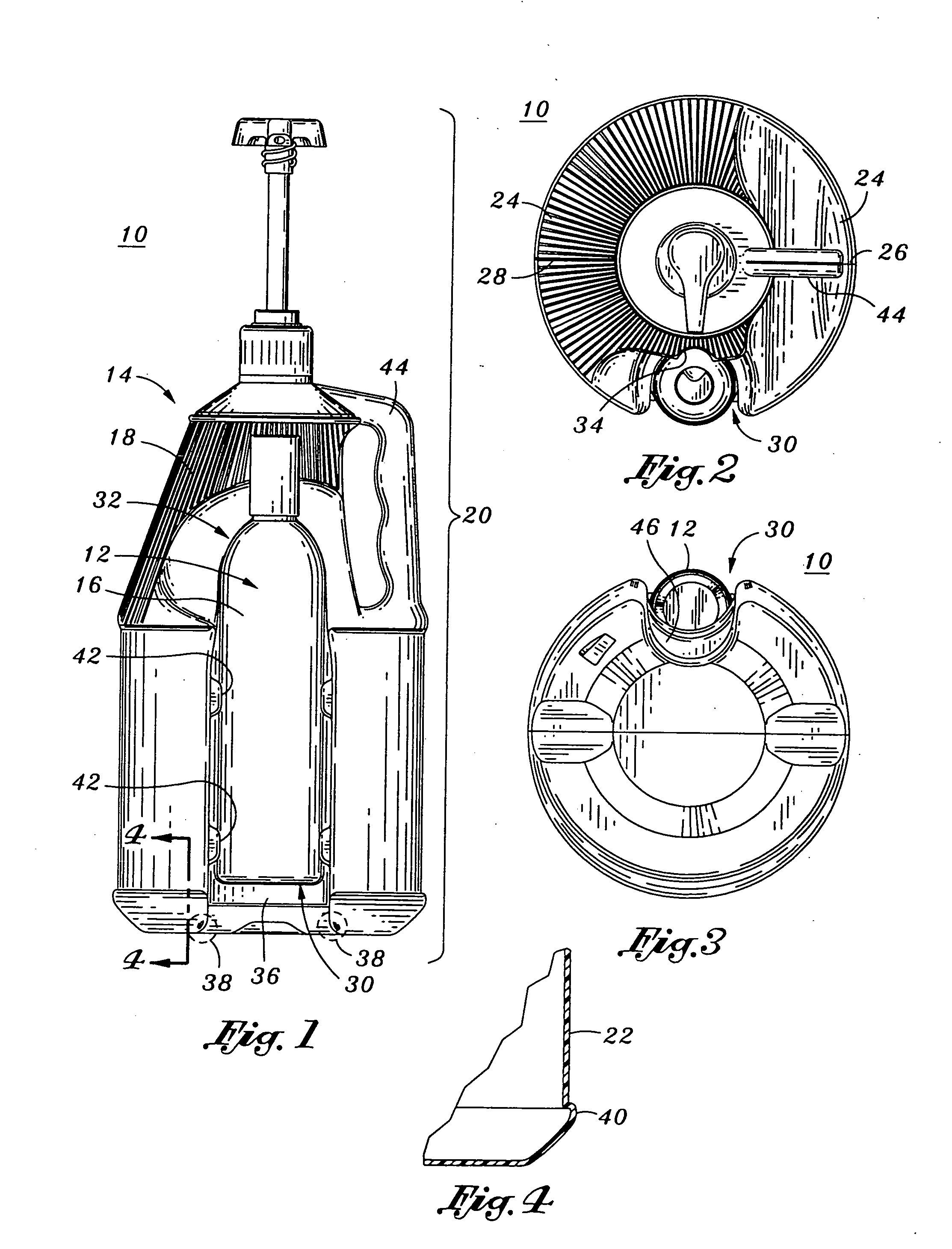 Dual container system and method of manufacturing the same