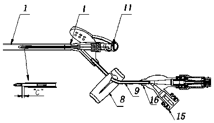 Flat pressing joint assembly