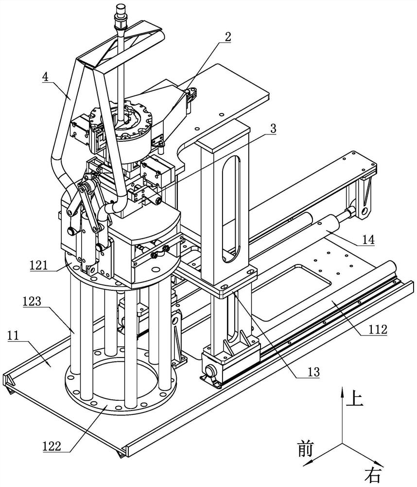 Automatic screwing-on and screwing-off device for sucker rod