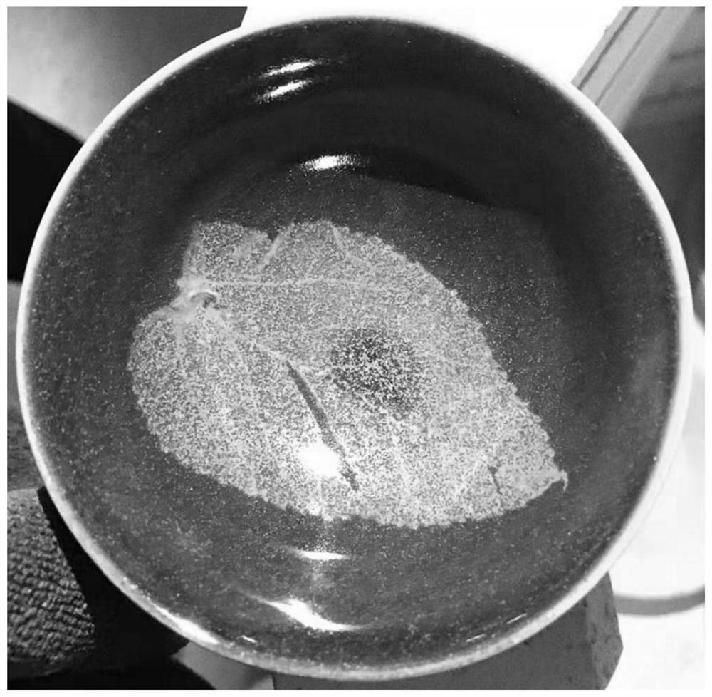 Tea dust glaze based on Yellow River mud and preparation method of tea dust glaze