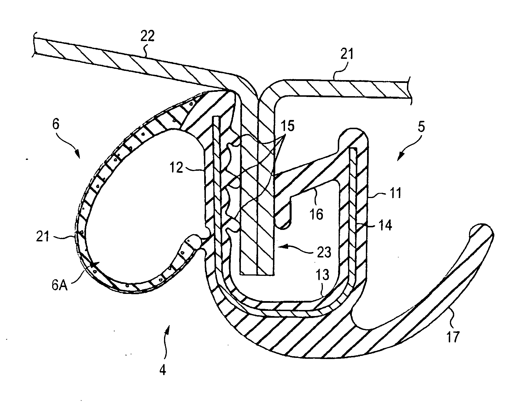 Weather strip and production method for the same
