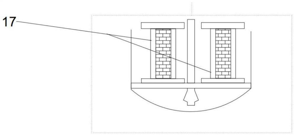 An indoor simulation device and method for the reaction between supercritical water and shale