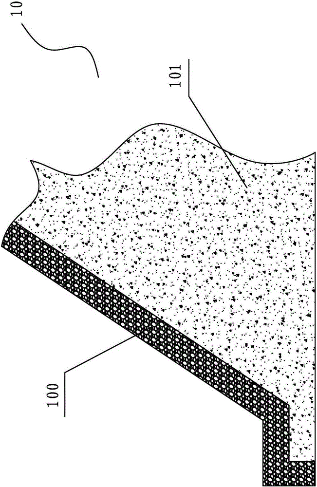 Preparation method and product of cemented sand and gravel with slurry and vibration