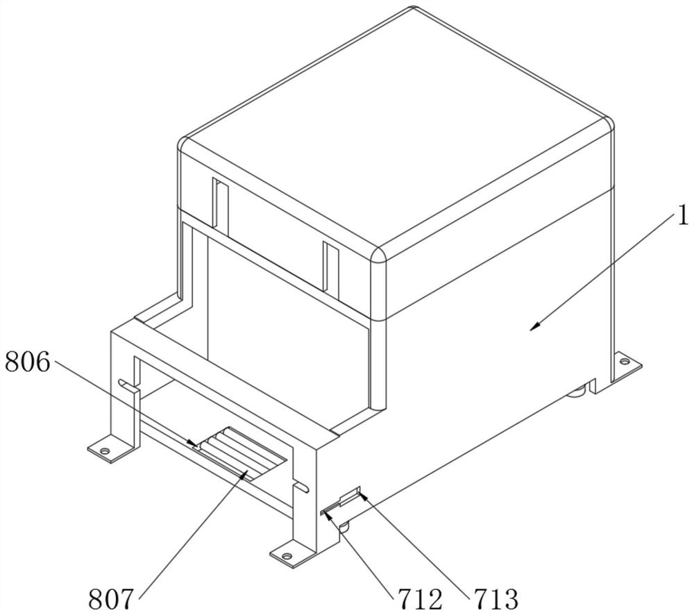 An anti-odor blow molding device for easy adjustment of blow molding head