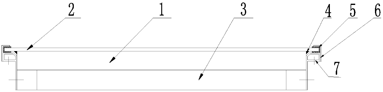 A large-size reinforced display terminal and its bonding process