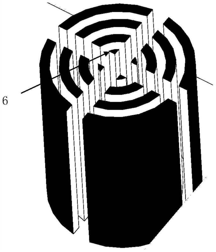 Airflow preheating assembly applied to separation analysis instrument and application