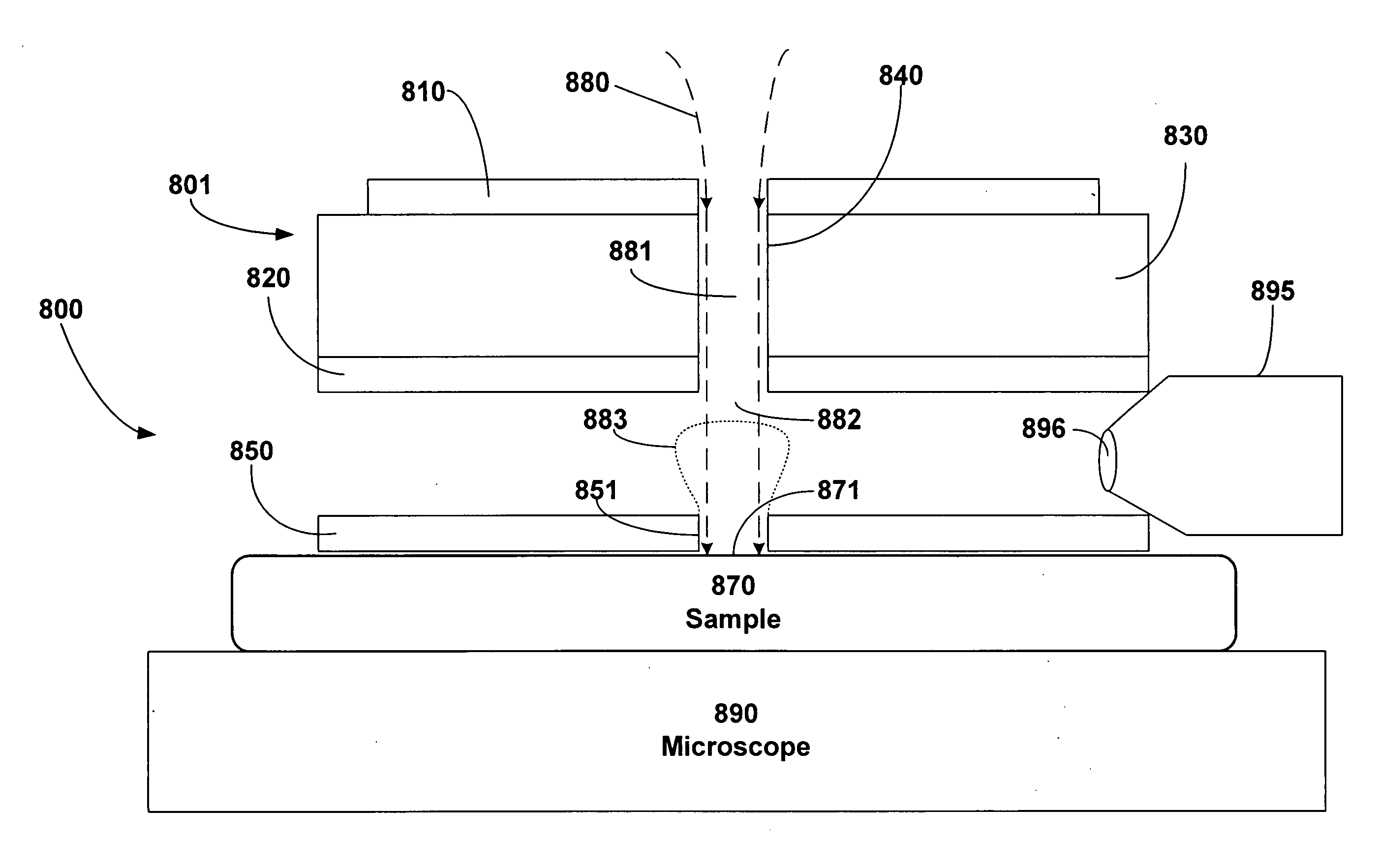 System and method for spatially-resolved chemical analysis using microplasma desorption and ionization of a sample