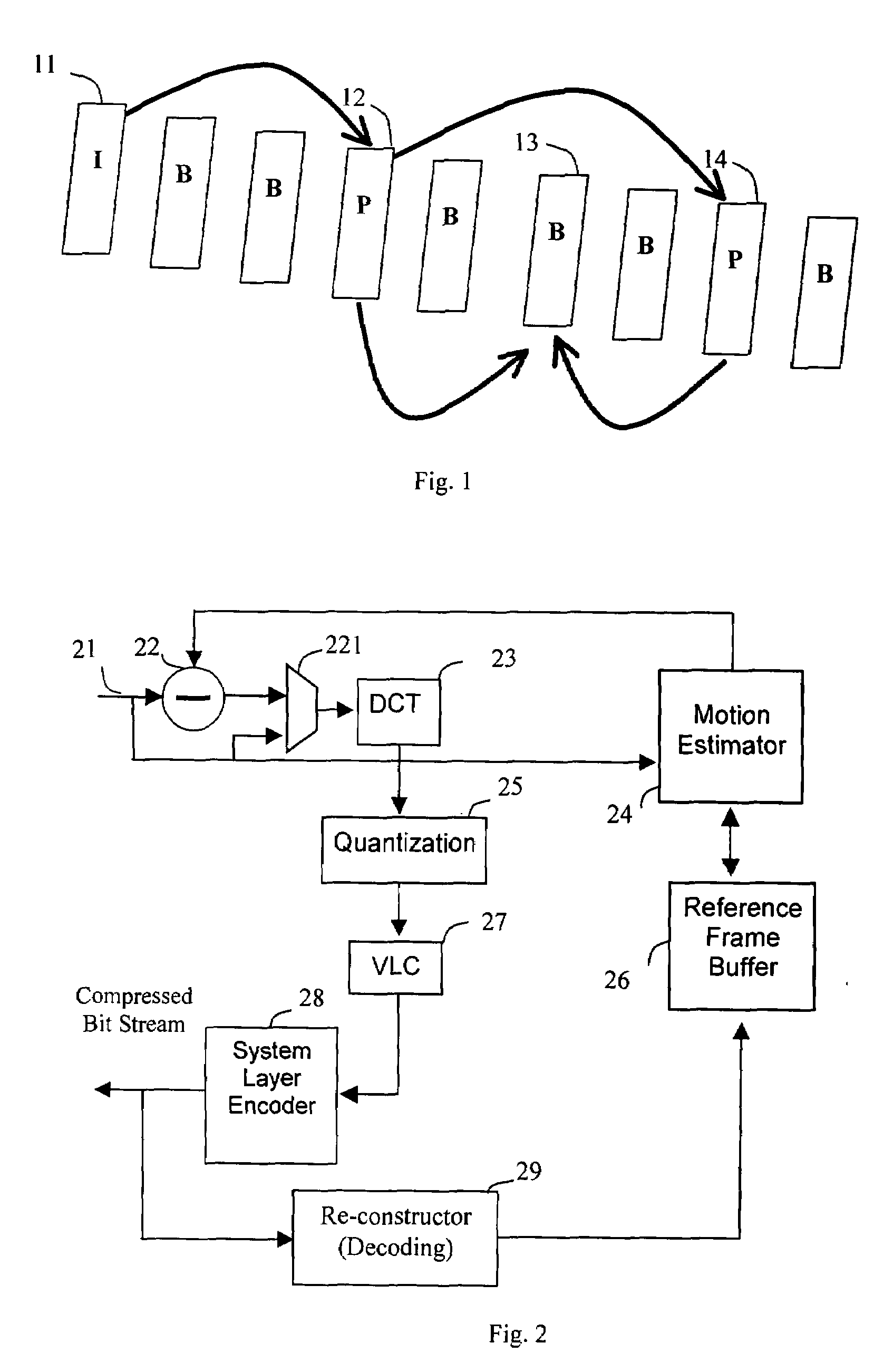 Digital video encoding and decoding with refernecing frame buffer compression