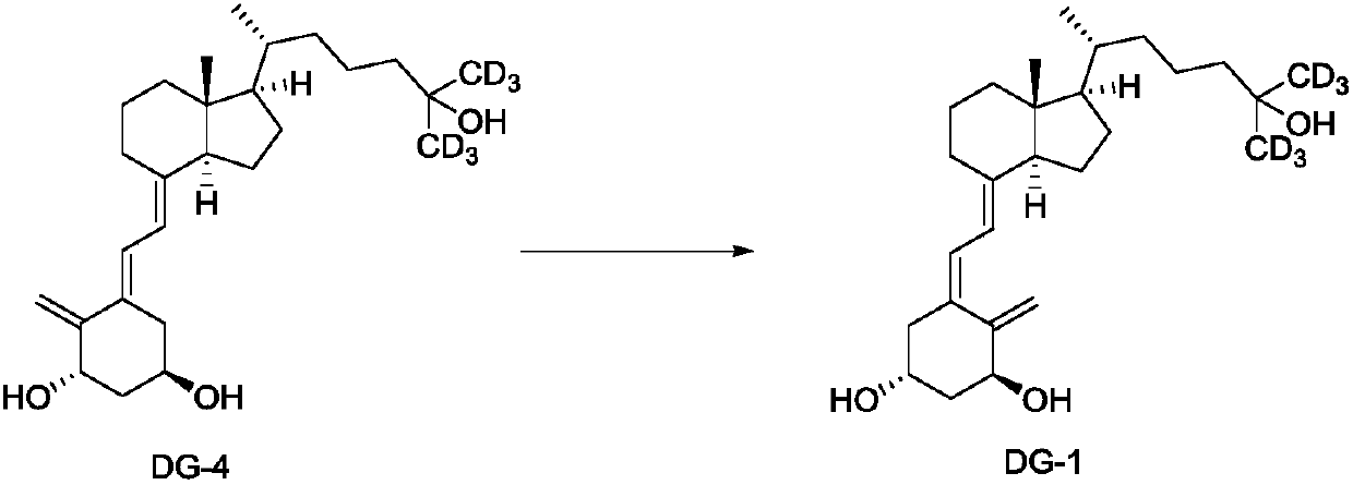 Preparation method and intermediate of deuterated calcitriol