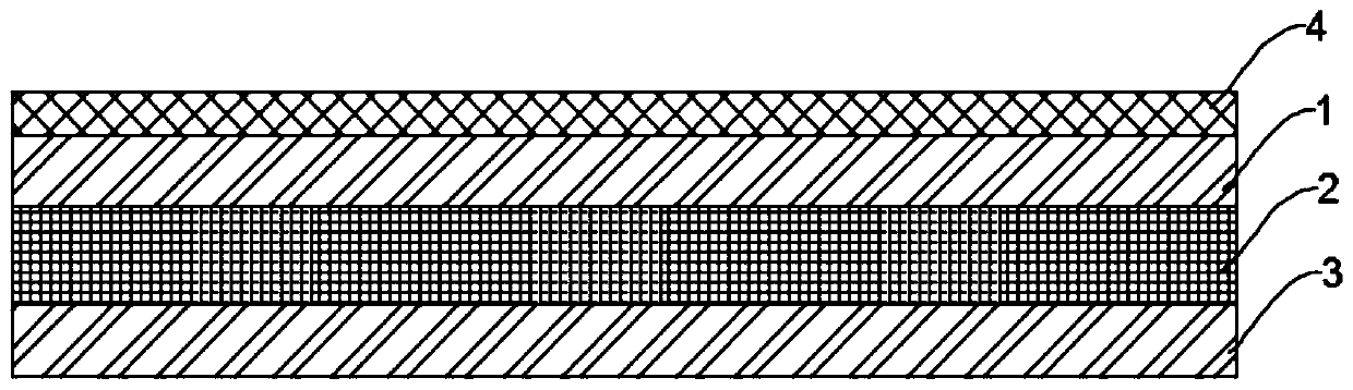 High-precision filter felt and preparation method thereof