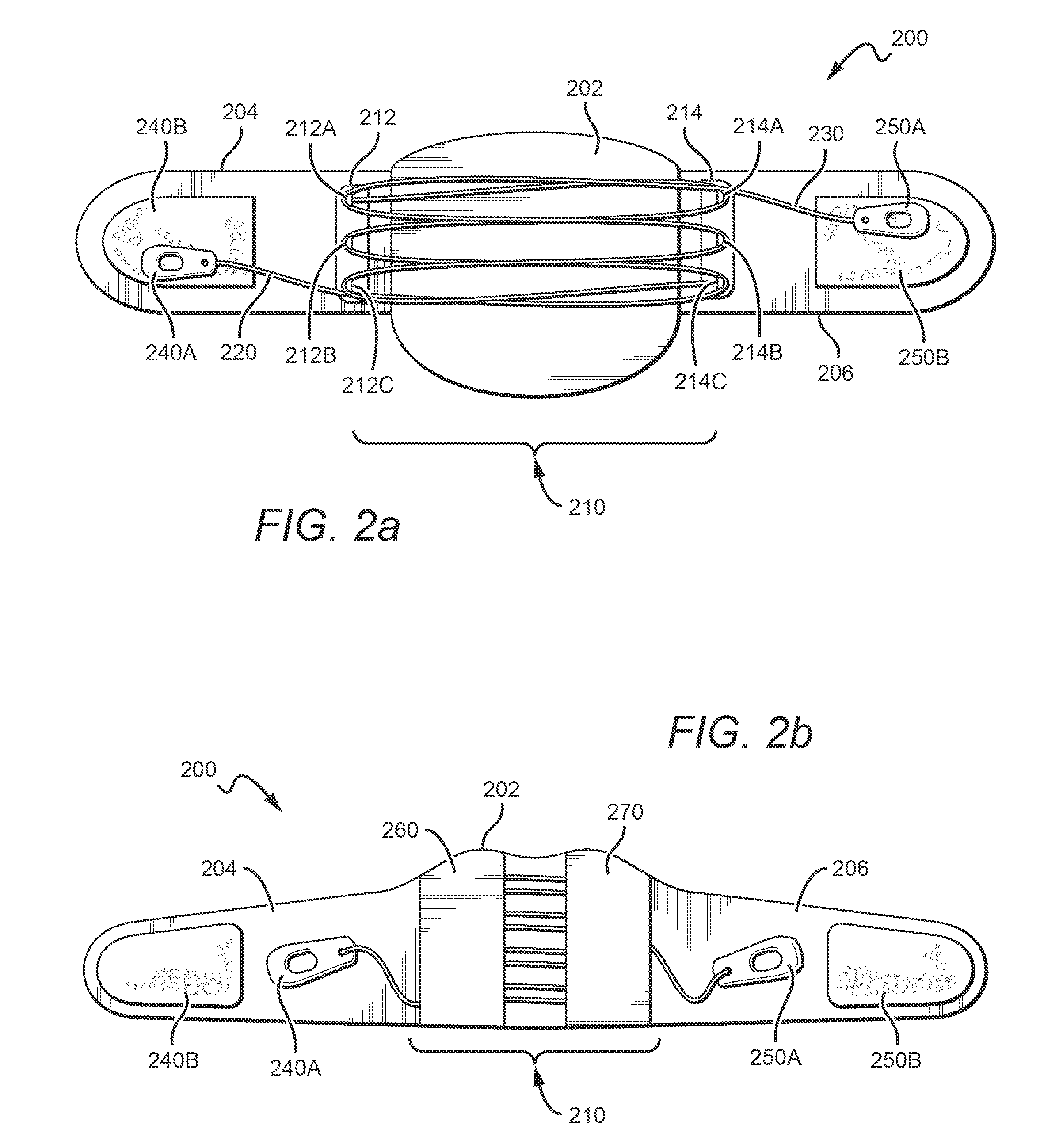 Brace having elastic and inelastic portions