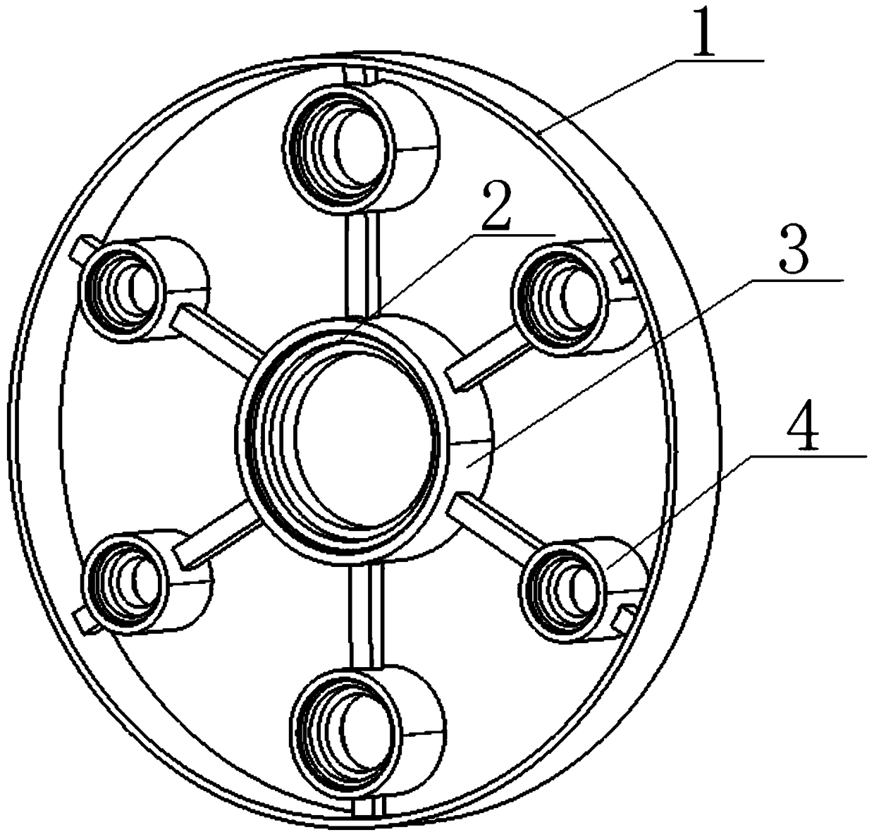 A composite pipe inner support component