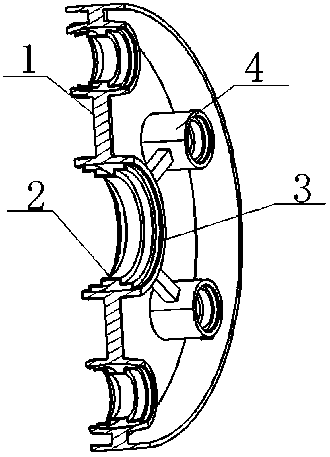 A composite pipe inner support component