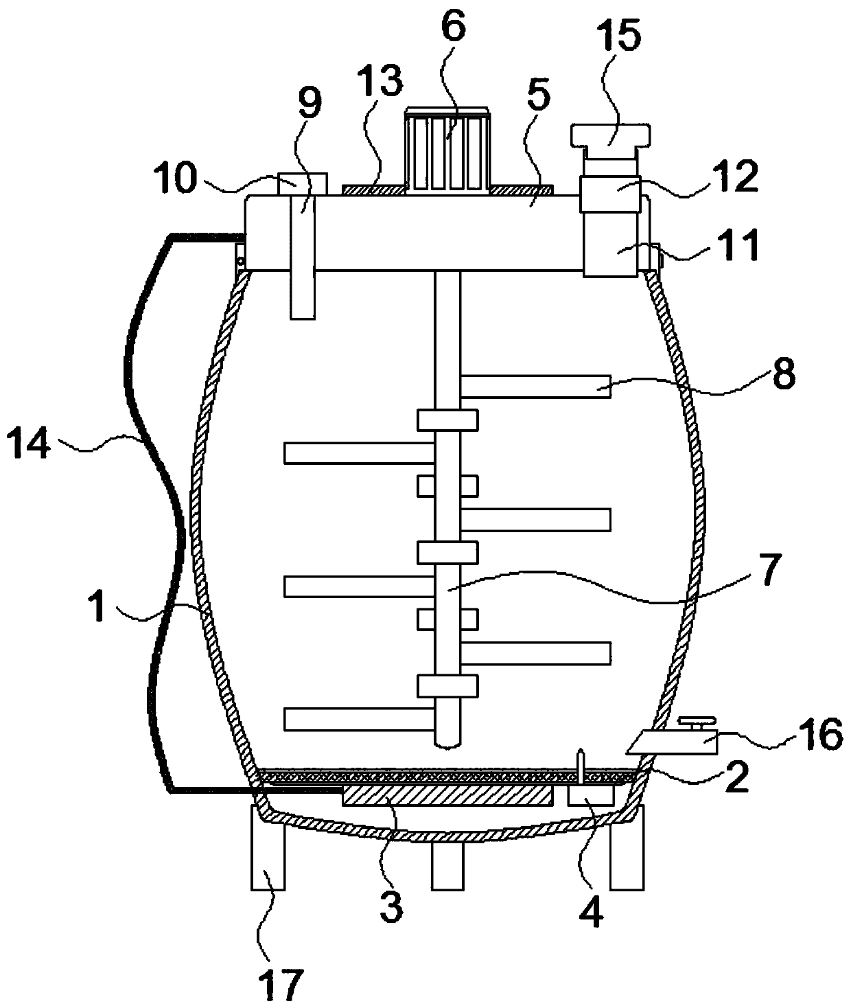 Novel efficient hydrolysis kettle
