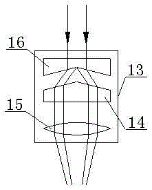 A method and device for hollow laser and electrolytic combined machining of micro ring grooves