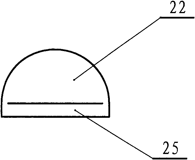 Organic glass ion exchange column without flange