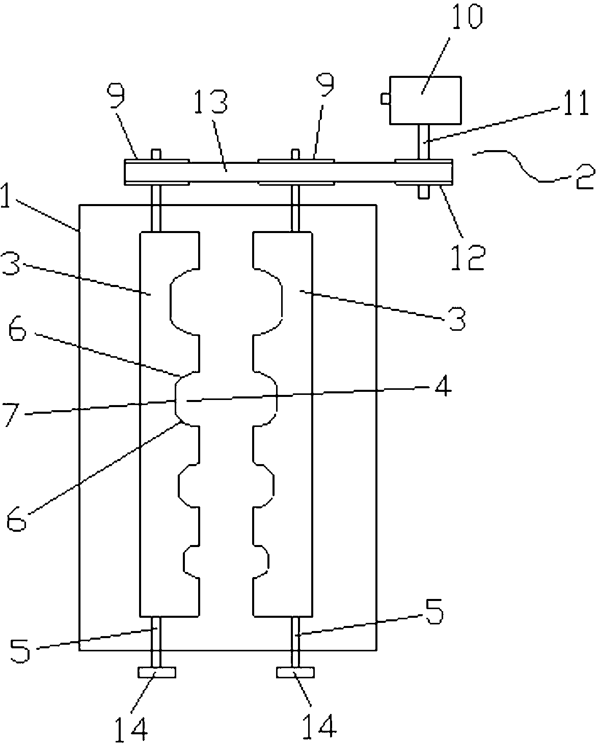 Light-emitting diode (LED) lamp placing structure