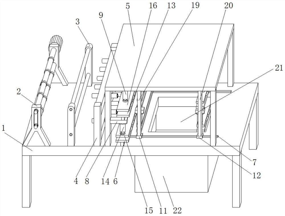 A multi-layer aluminum wire processing and cutting device with automatic feeding