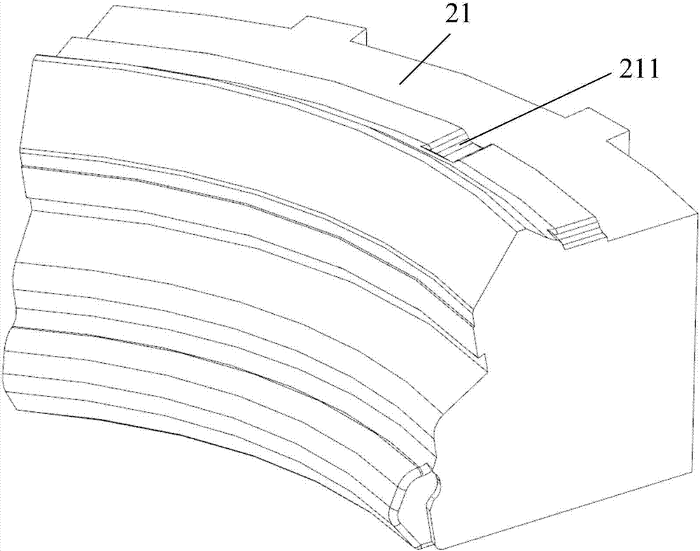 Overlapped-type casting method of large-size annular steel casting