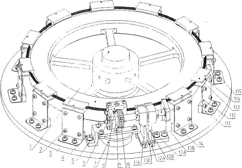 Repeatable locking device for magnetically suspended flywheel