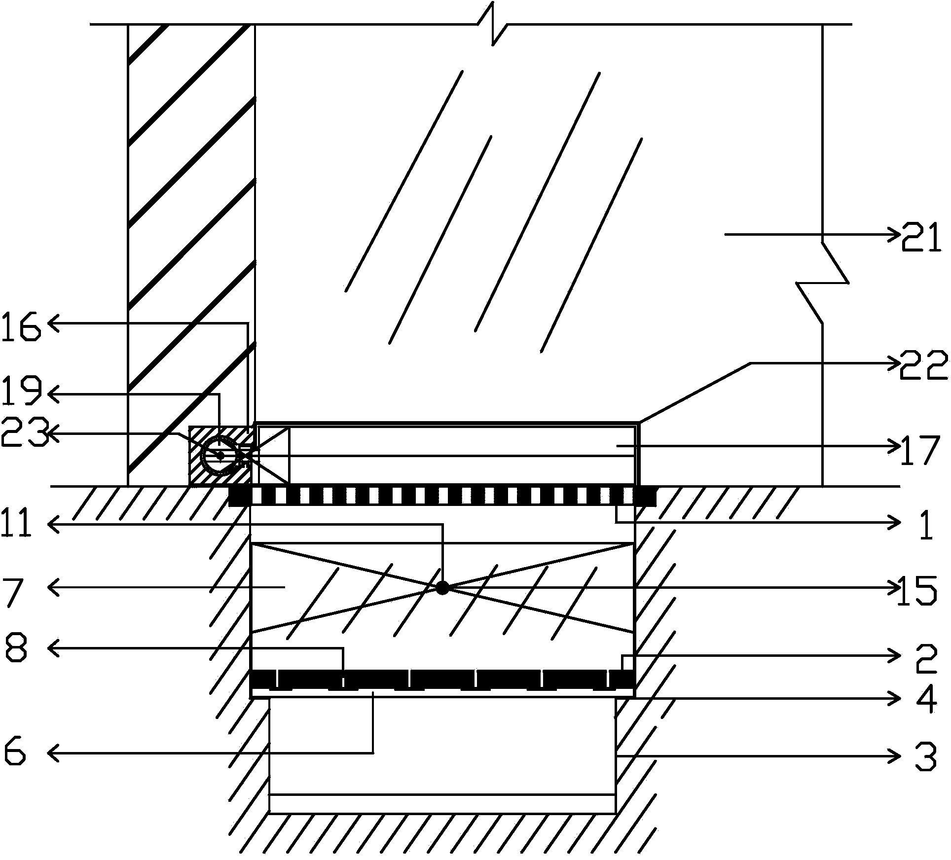 Water-saving barn blowdown system