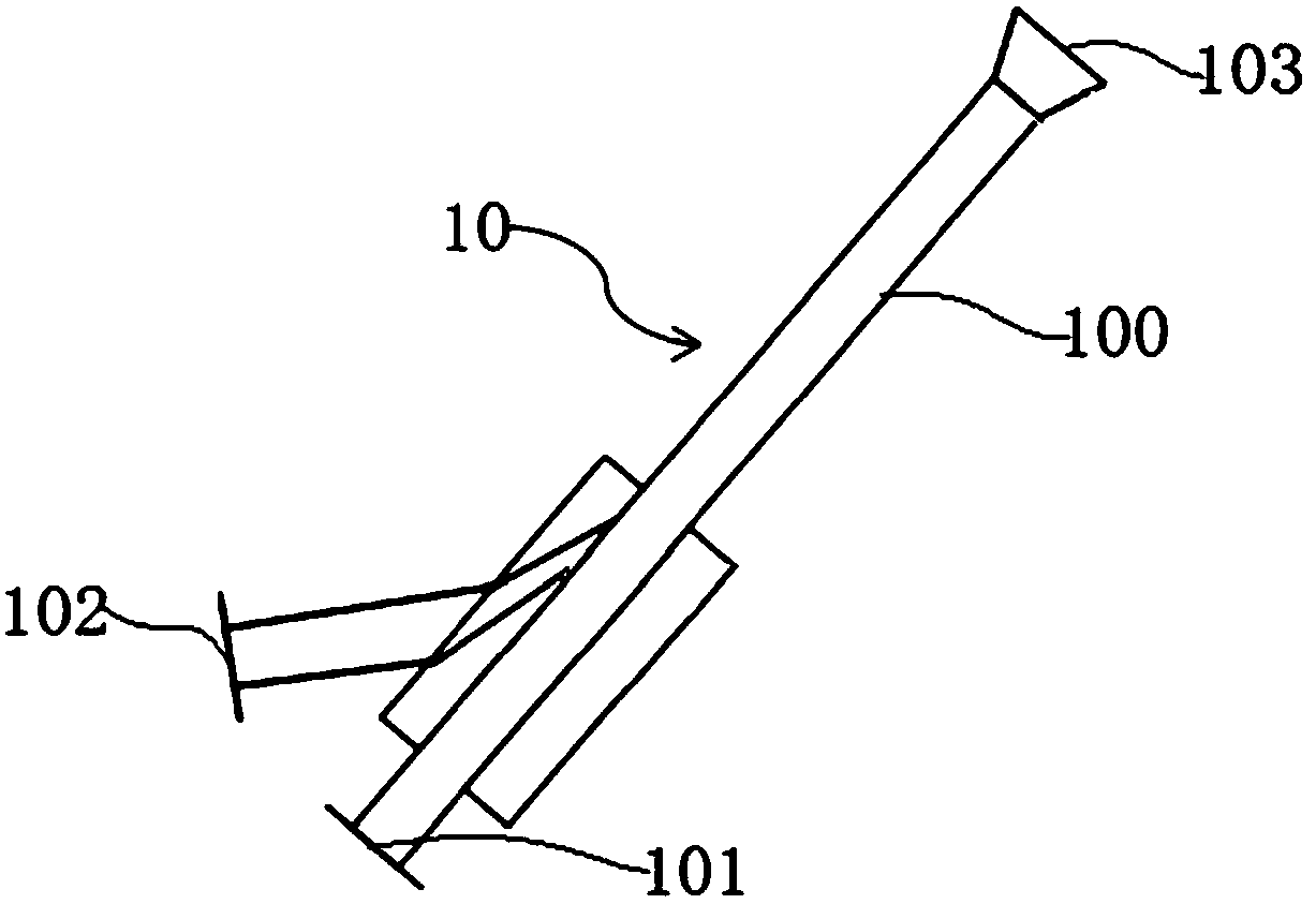 Nozzle device, catalytic cracking system and nozzle dredging method