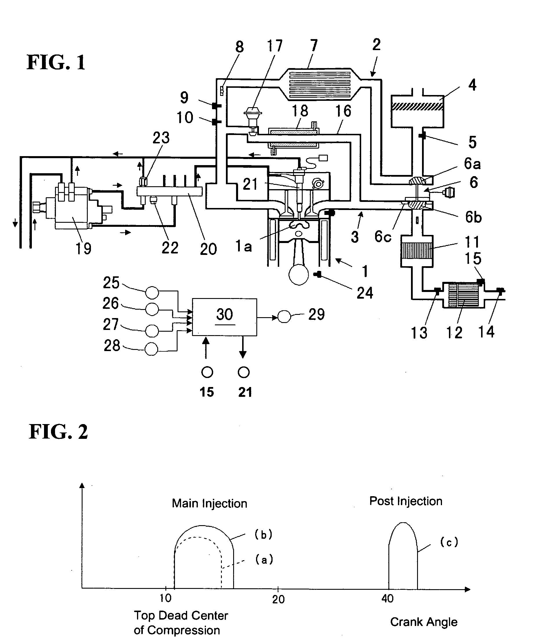 Exhaust gas purification device of engine for vehicle