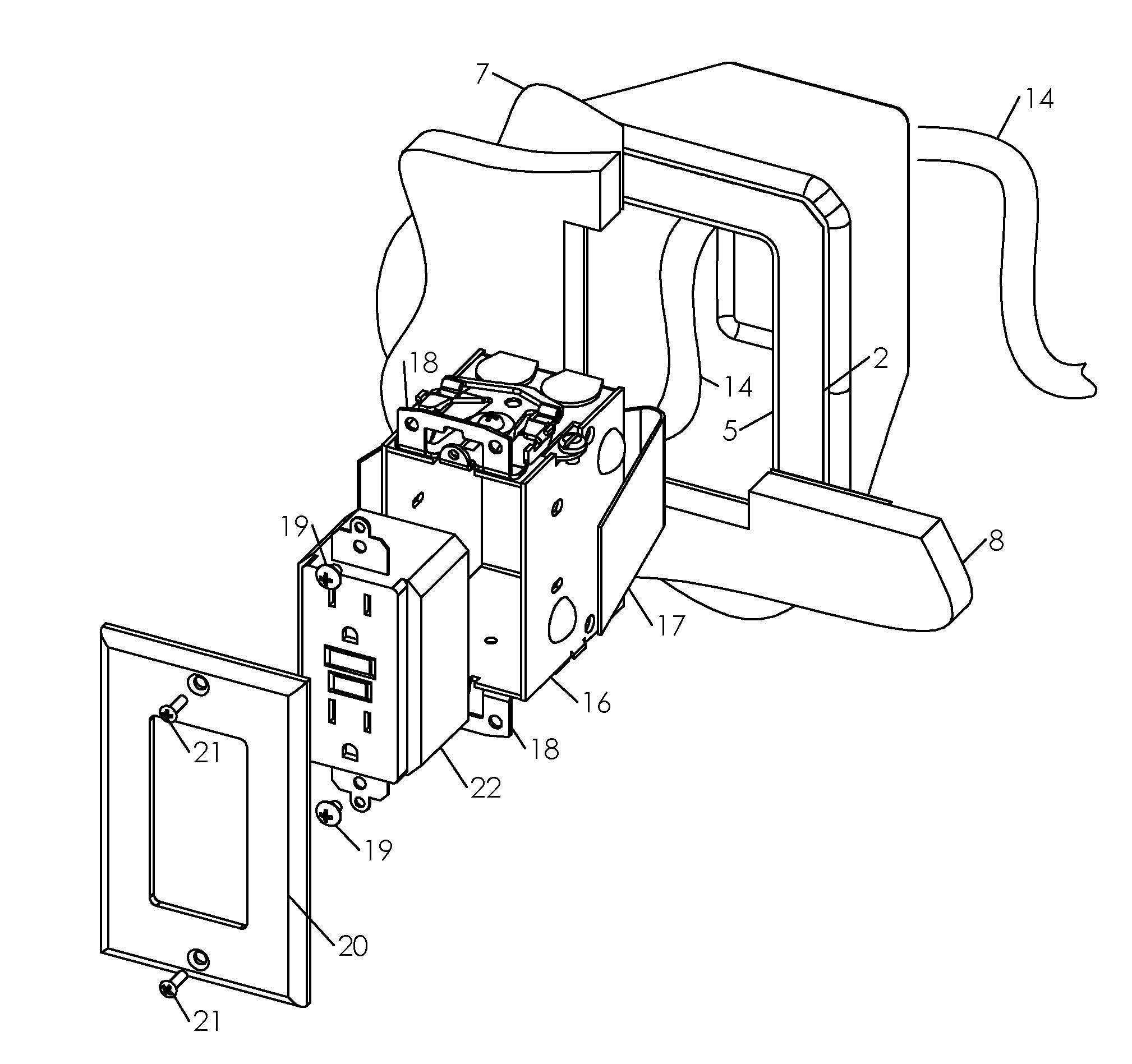 Vapor barrier ceiling seal apparatus