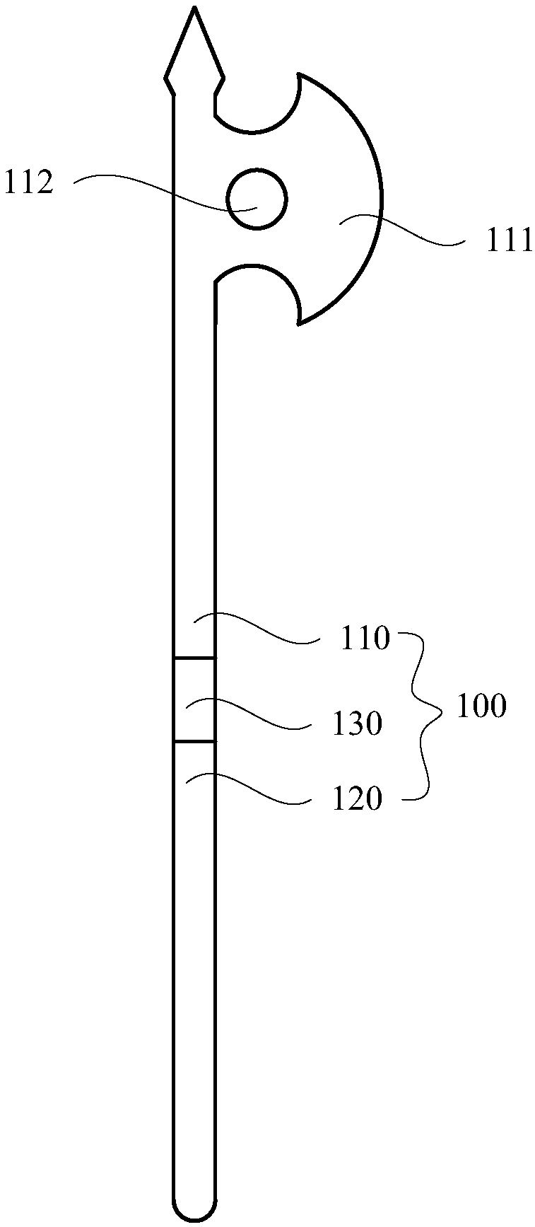 Chopping prop device