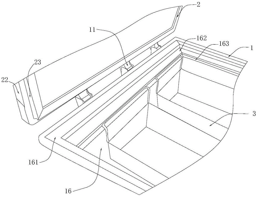 A kind of anti-condensation refrigerator