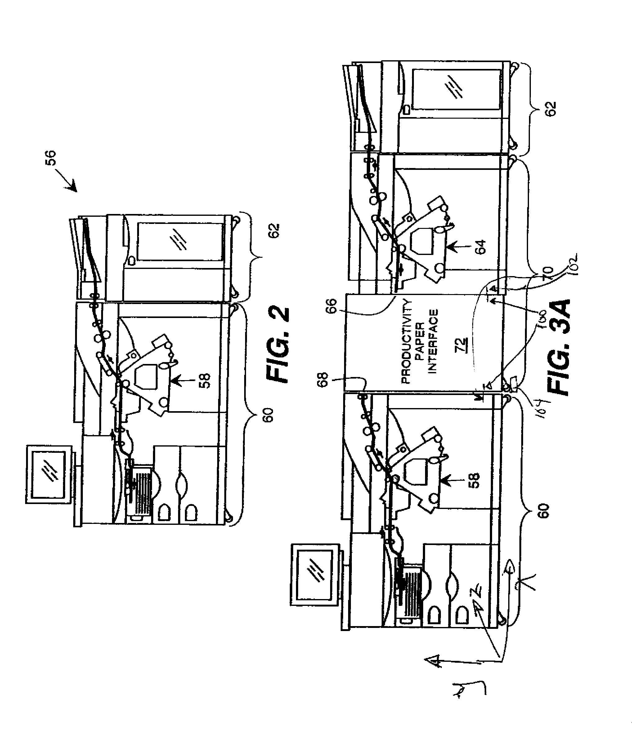 Method and apparatus for aligning coupled digital print engines