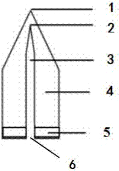 Backflow smoke type moxa-moxibustion column and making method