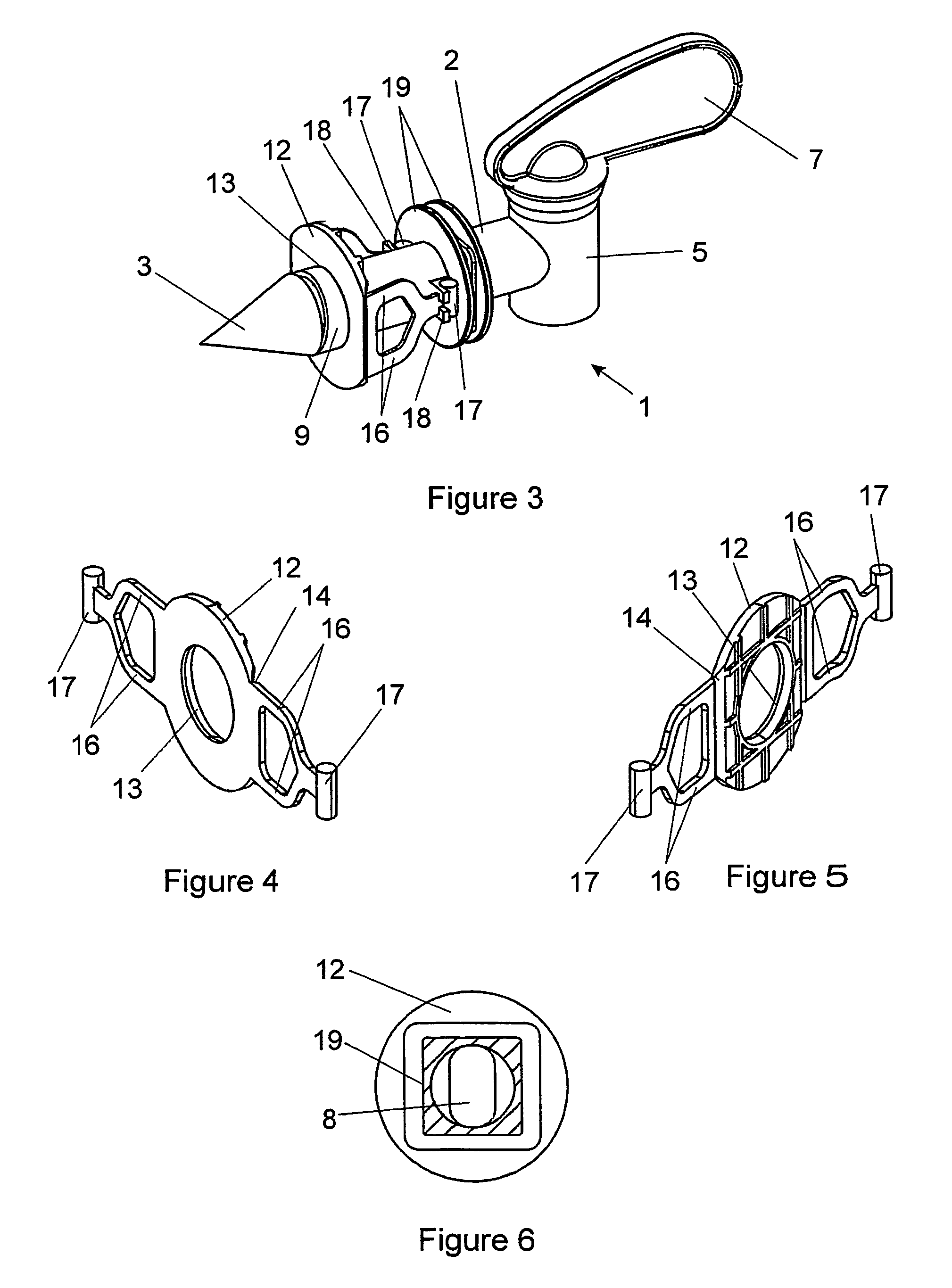 Outlet tap assembly for a liquid filled flexible packaging bag