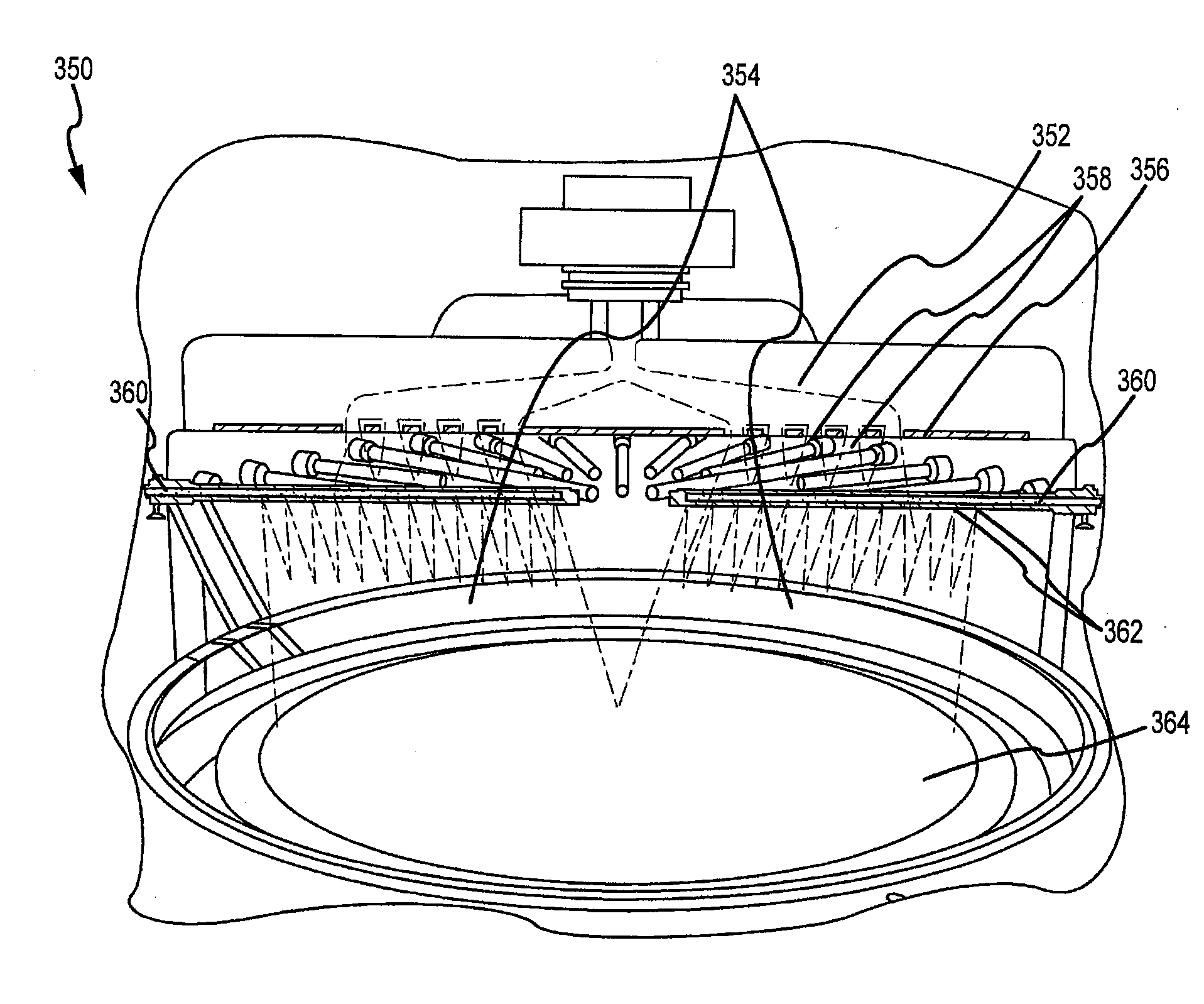 Process chamber for dielectric gapfill