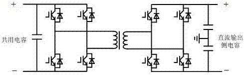 Power electronic transformer for alternating current/direct current distribution network