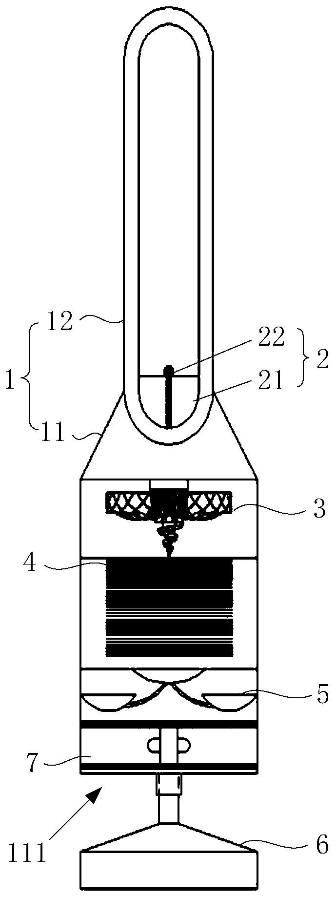 Indoor unit of cabinet air conditioner