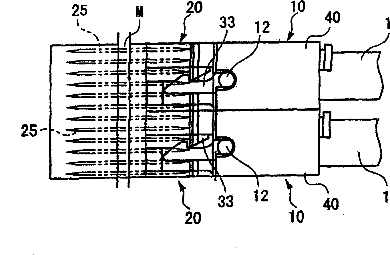 Cable connector using sliding actuating engaging device