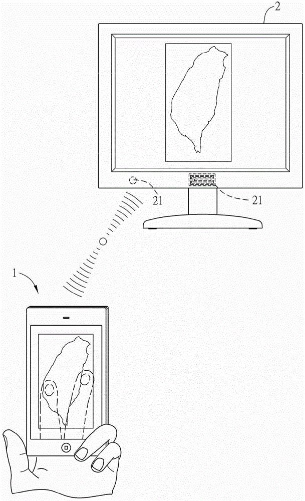 Electronic information crosslinking system and handheld electronic device
