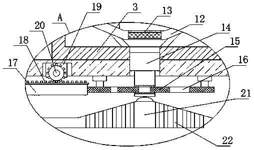 Raw material grinding device for magnet production