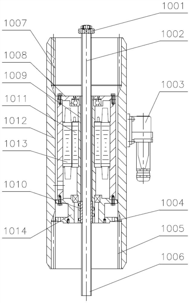 Windproof tie rods with electric telescopic and twist lock