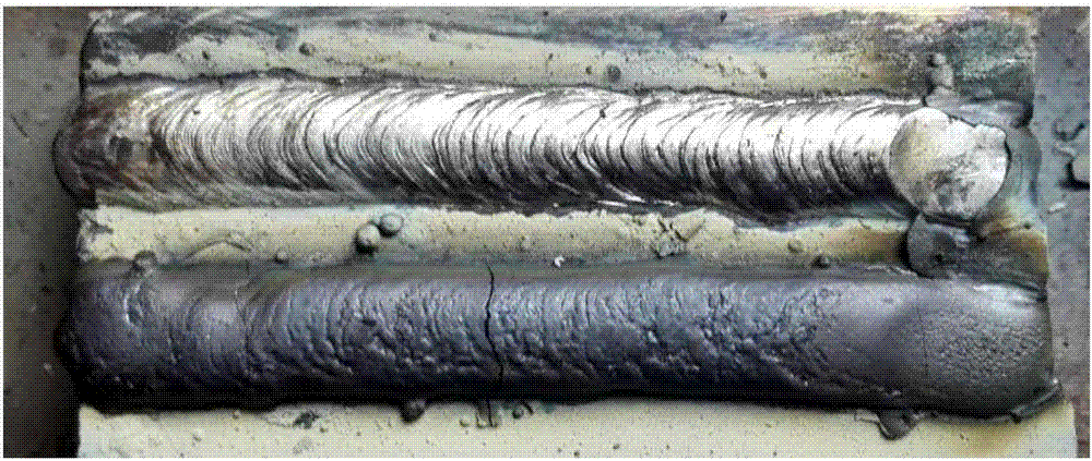 Inversely-proportional alkaline low-hydrogen type coating nickel-based welding rod ENiCrMo-3