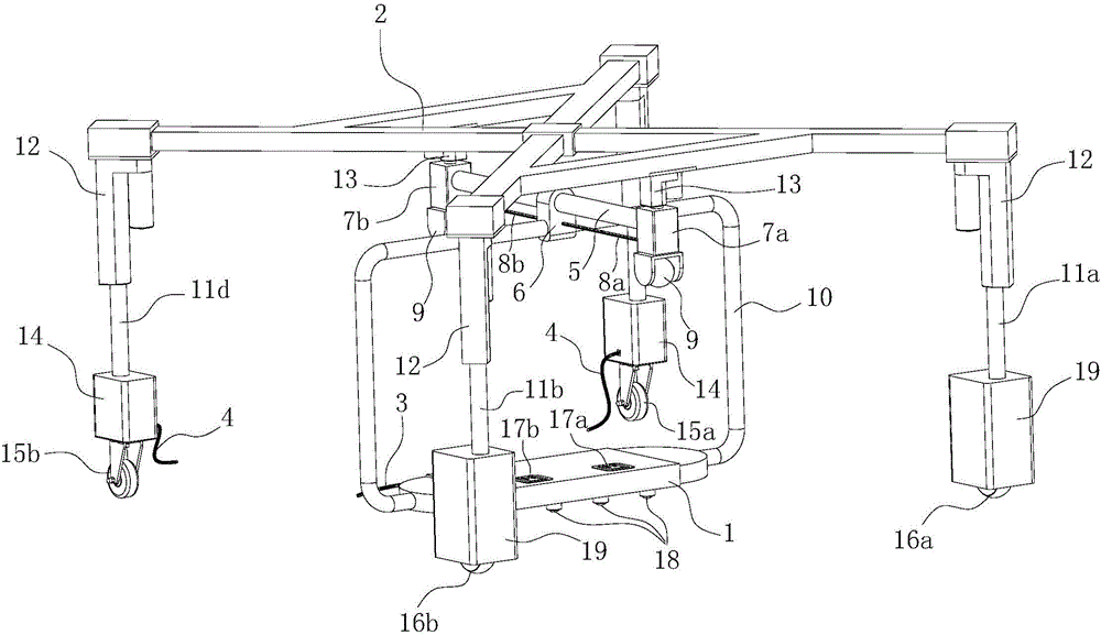 Infant crawling trainer and control system and control method thereof