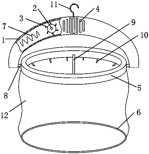 Portable clothes dryer