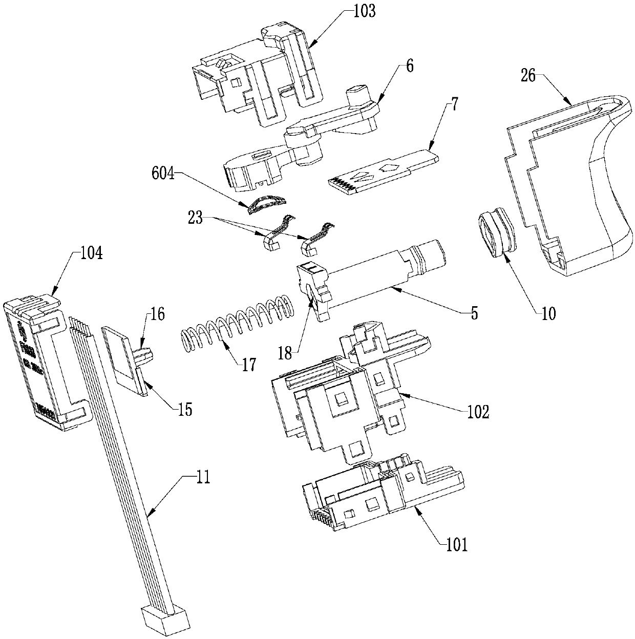 Brushless signal direct current switch