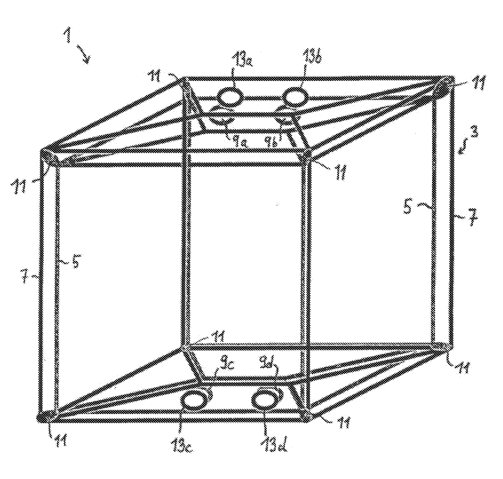 Bioreactor container and integrity check method for bioreactor containers