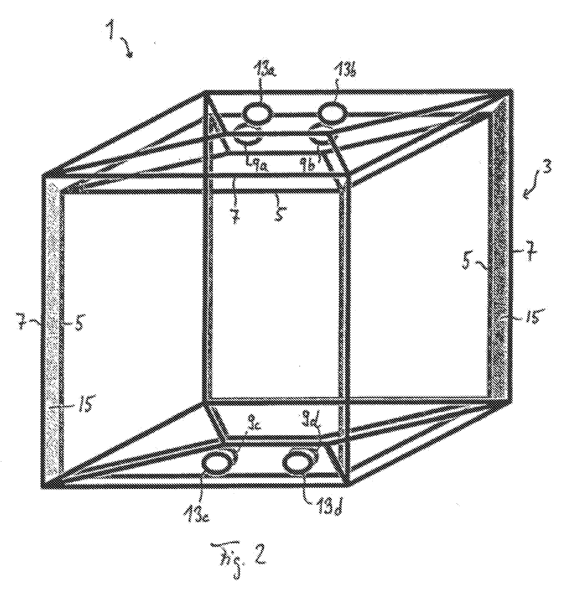 Bioreactor container and integrity check method for bioreactor containers