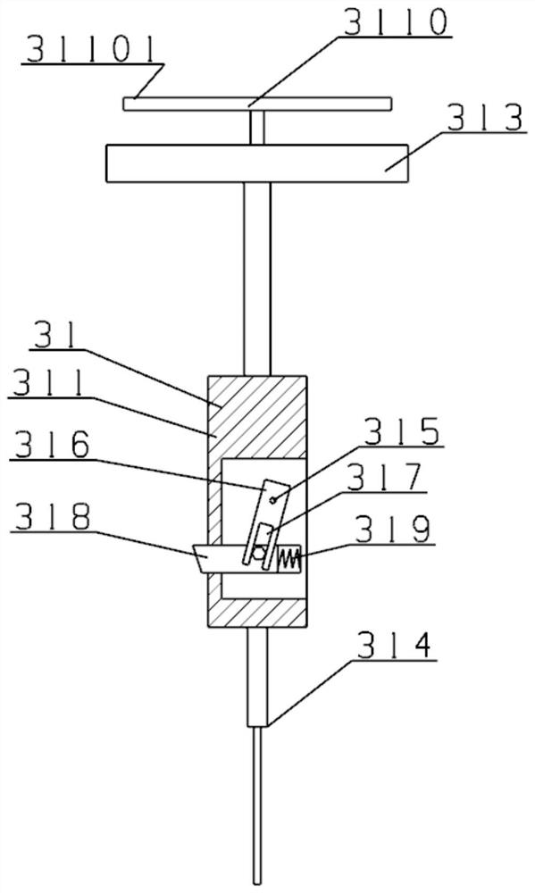 Automobile wire harness test device