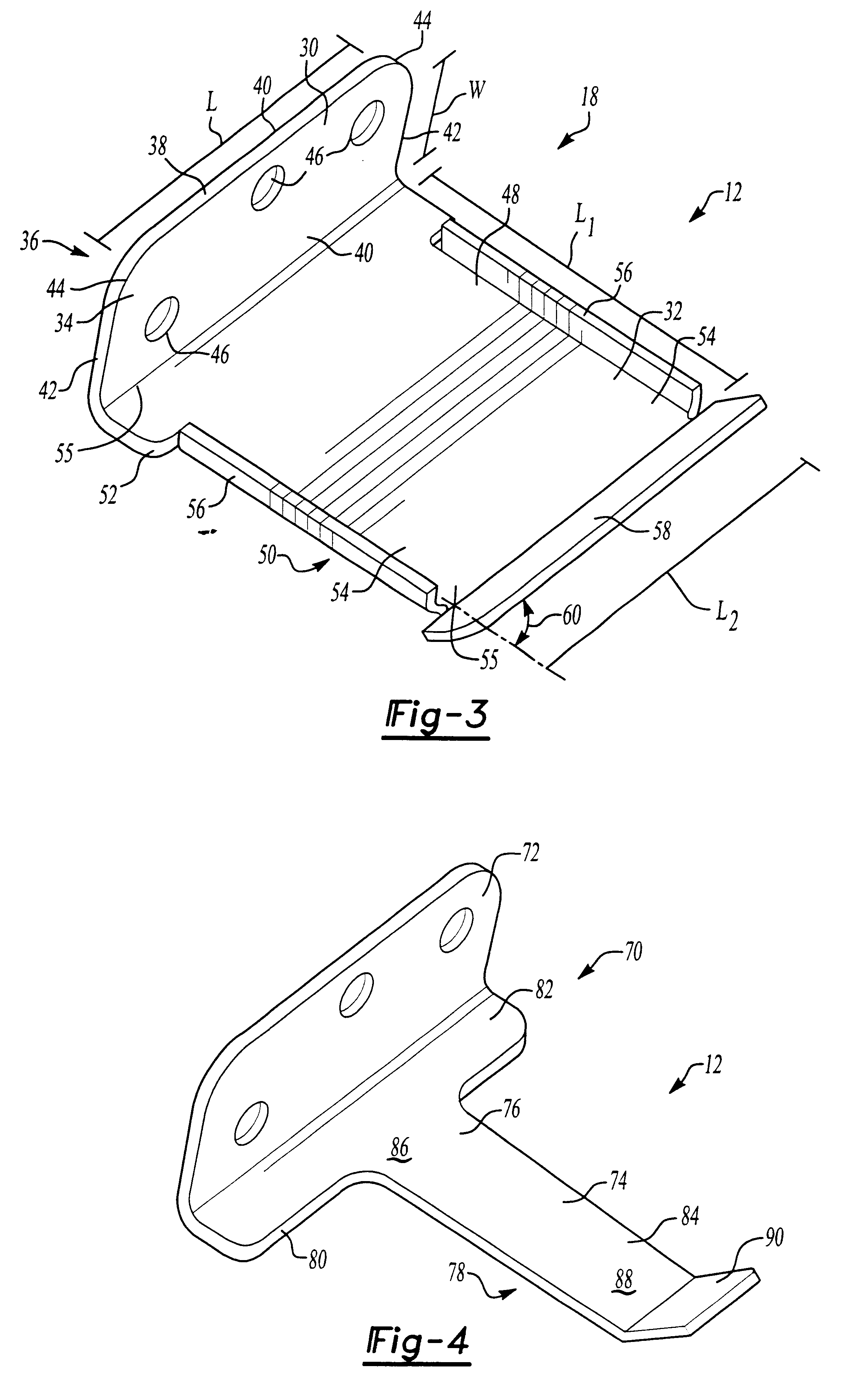 Impact sensor assembly for an automotive vehicle and a method of forming the same